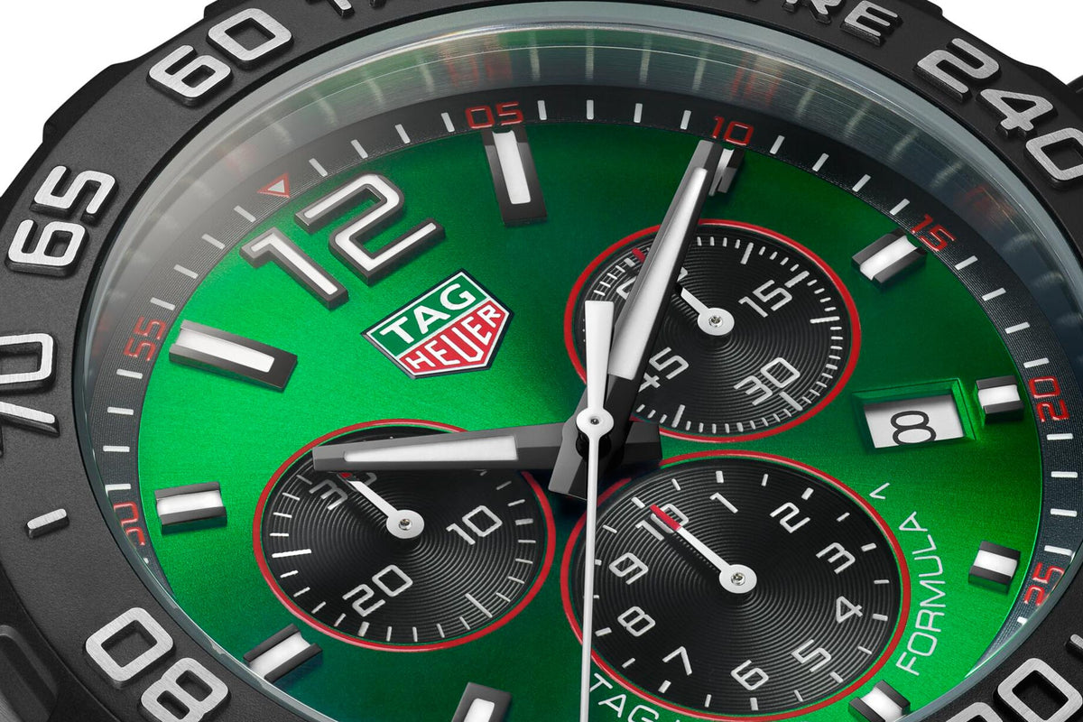  Shop Authentic Tag Heuer Formula 1 Green Dial Watch for Men - CAZ101AP.FT8056 - Luxxuri