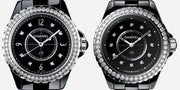  Shop Authentic Chanel J12 Diamonds Ceramic Black Dial Black Steel Strap Watch for Women - J12 H3108 - Luxxuri