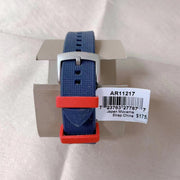  Shop Authentic Emporio Armani Sigma Quartz Blue Dial Blue Silicone Strap Watch For Men - AR11217 - Luxxuri