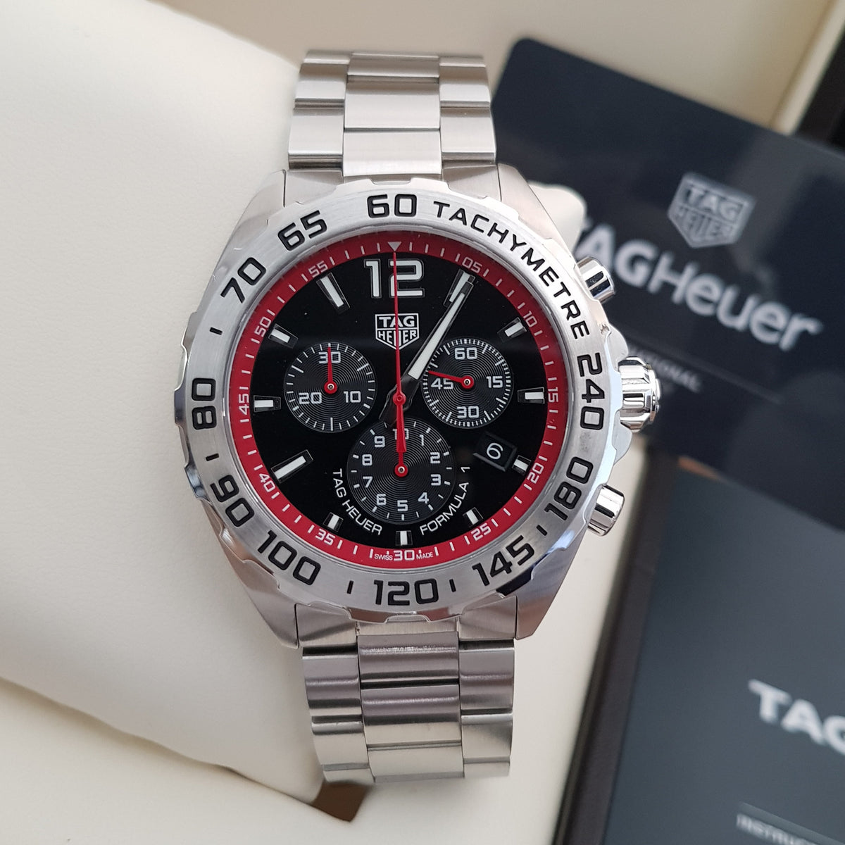  Shop Authentic Tag Heuer Formula 1 Black Dial Watch for Men - CAZ101Y.BA0842 - Luxxuri