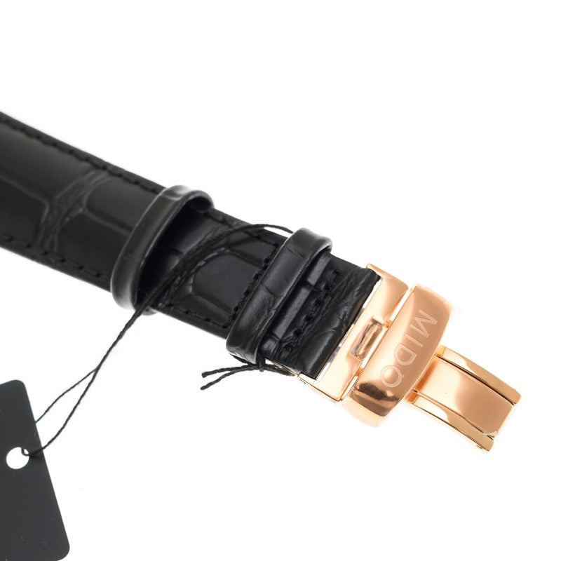  Shop Authentic Mido Commander Automatic Black Dial Black Leather Strap Watch For Men - M021.407.36.411.00 - Luxxuri