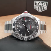  Shop Authentic Tag Heuer Formula 1 Calibre 5 Chronograph Anthracite Dial Silver Steel Strap Watch for Men - WAZ2011.BA0842 - Luxxuri
