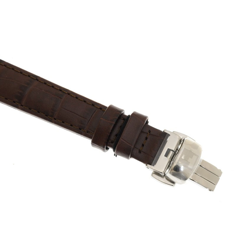  Shop Authentic Tissot T Classic Le Locle Automatic Silver Dial Brown Leather Strap Watch For Women - T006.207.16.038.00 - Luxxuri