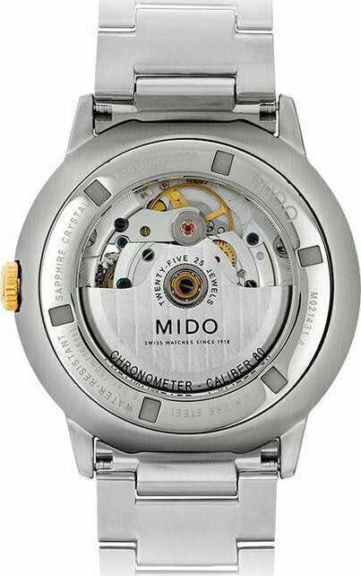  Shop Authentic Mido Commander II Automatic Chronometer Silver Dial Two Tone Steel Strap Watch For Men - M021.431.22.071.00 - Luxxuri