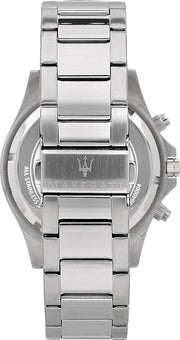  Shop Authentic Maserati SFIDA Chronograph Black Dial Silver Steel Strap Watch For Men - R8873640004 - Luxxuri