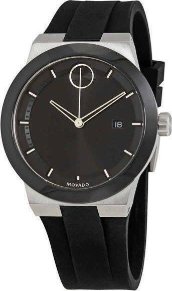  Shop Authentic Movado Bold Fusion Black Dial Black Silicone Strap Watch for Men - 3600624 - Luxxuri