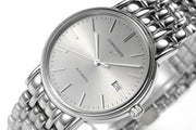  Shop Authentic Longines Presence 38.5mm Automatic Silver Dial Silver Mesh Bracelet Watch for Men - L4.921.4.72.6 - Luxxuri