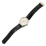  Shop Authentic Tag Heuer Carrera Date Silver Dial Black Leather Strap Watch for Men - WBN2111.FC6505 - Luxxuri