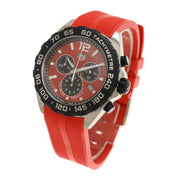  Shop Authentic Tag Heuer Formula 1 Chronograph Red Dial Red Rubber Strap Watch for Men - CAZ101AN.FT8055 - Luxxuri