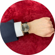  Shop Authentic Calvin Klein Posh Black Dial Black Leather Strap Watch for Men - K8Q316C3 - Luxxuri