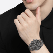  Shop Authentic Hugo Boss Associate Black Dial Black Mesh Bracelet Watch for Men - 1513769 - Luxxuri