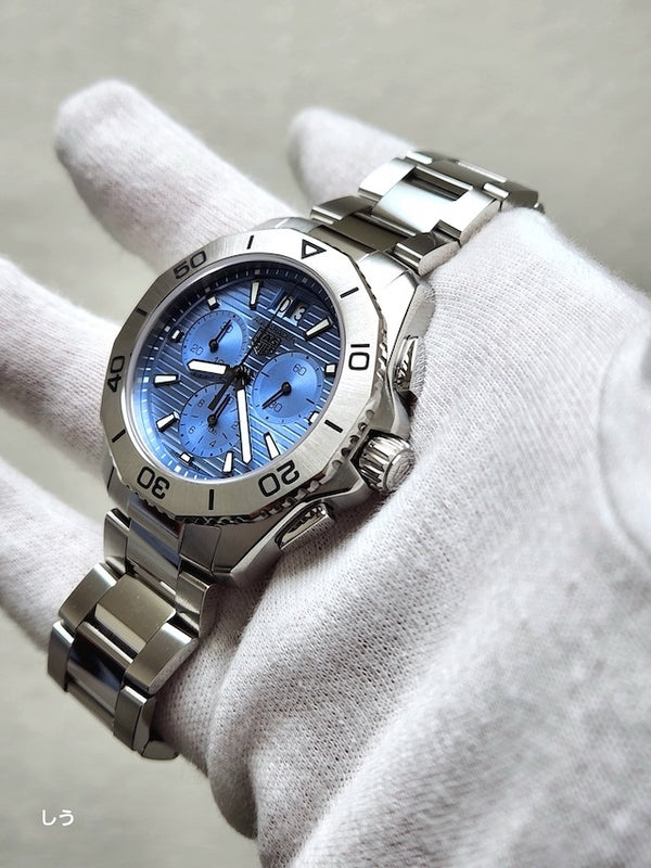  Shop Authentic Tag Heuer Aquaracer Professional 200 Date Blue Dial Silver Steel Strap Watch for Men - CBP1112.BA0627 - Luxxuri