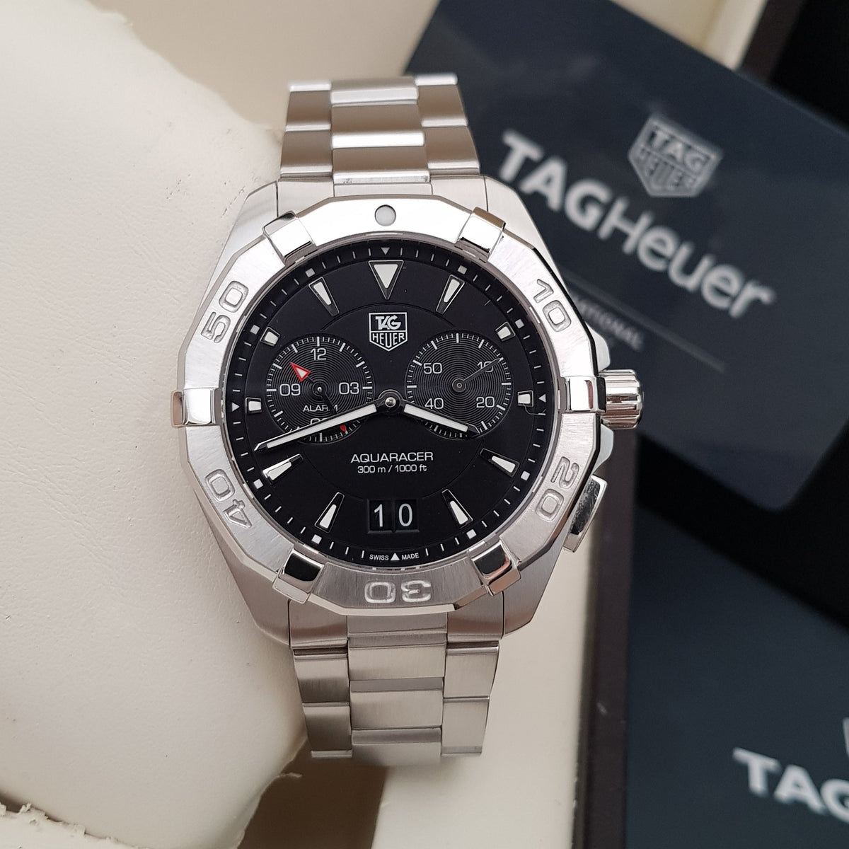  Shop Authentic Tag Heuer Aquaracer Black Dial Watch for Men - WAY111Z.BA0928 - Luxxuri
