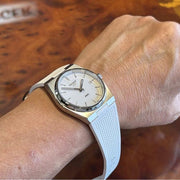  Shop Authentic Tissot PRX 40 White Dial White Rubber Strap Watch For Men -  T137.410.17.011.00 - Luxxuri