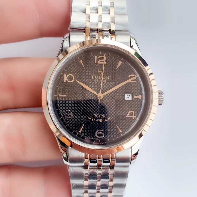  Shop Authentic Tudor 1926 Automatic Black Dial Two Tone Steel Strap Watch for Men - M91651-0003 - Luxxuri