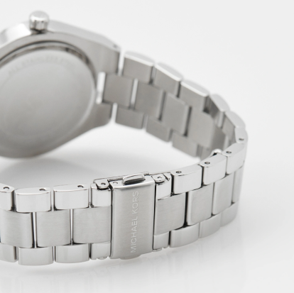  Shop Authentic Michael Kors Lennox Three Hand Silver Dial Silver Steel Strap Watch For Women - MK7393 - Luxxuri