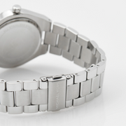  Shop Authentic Michael Kors Lennox Three Hand Silver Dial Silver Steel Strap Watch For Women - MK7393 - Luxxuri
