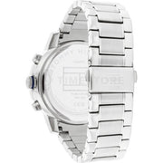  Shop Authentic Tommy Hilfiger Troy Chronograph Blue Dial Silver Steel Strap Watch For Men - 1792104 - Luxxuri