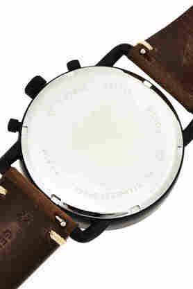  Shop Authentic Fossil Commuter Chronograph Black Dial Brown Leather Strap Watch for Men - FS5403 - Luxxuri