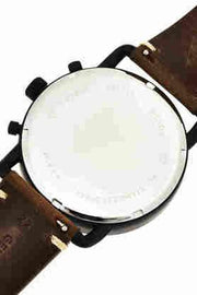  Shop Authentic Fossil Commuter Chronograph Black Dial Brown Leather Strap Watch for Men - FS5403 - Luxxuri