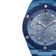  Shop Authentic Guess Poseidon Blue Dial Blue Rubber Strap Watch for Men - GW0057G3 - Luxxuri