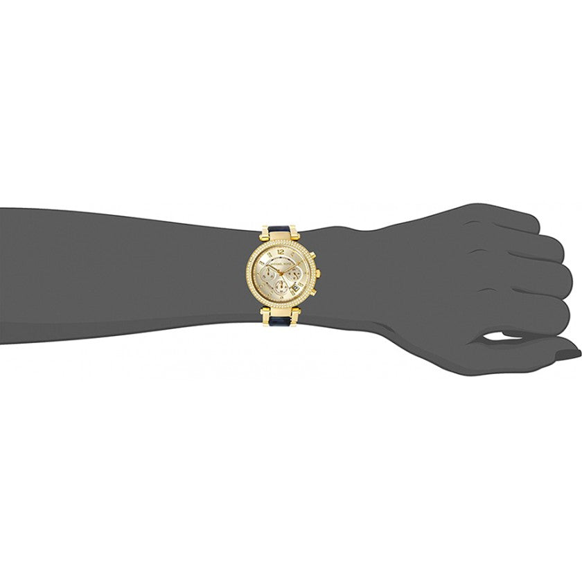  Shop Authentic Michael Kors Parker Gold Dial Two Tone Steel Strap Watch for Women - MK6238 - Luxxuri