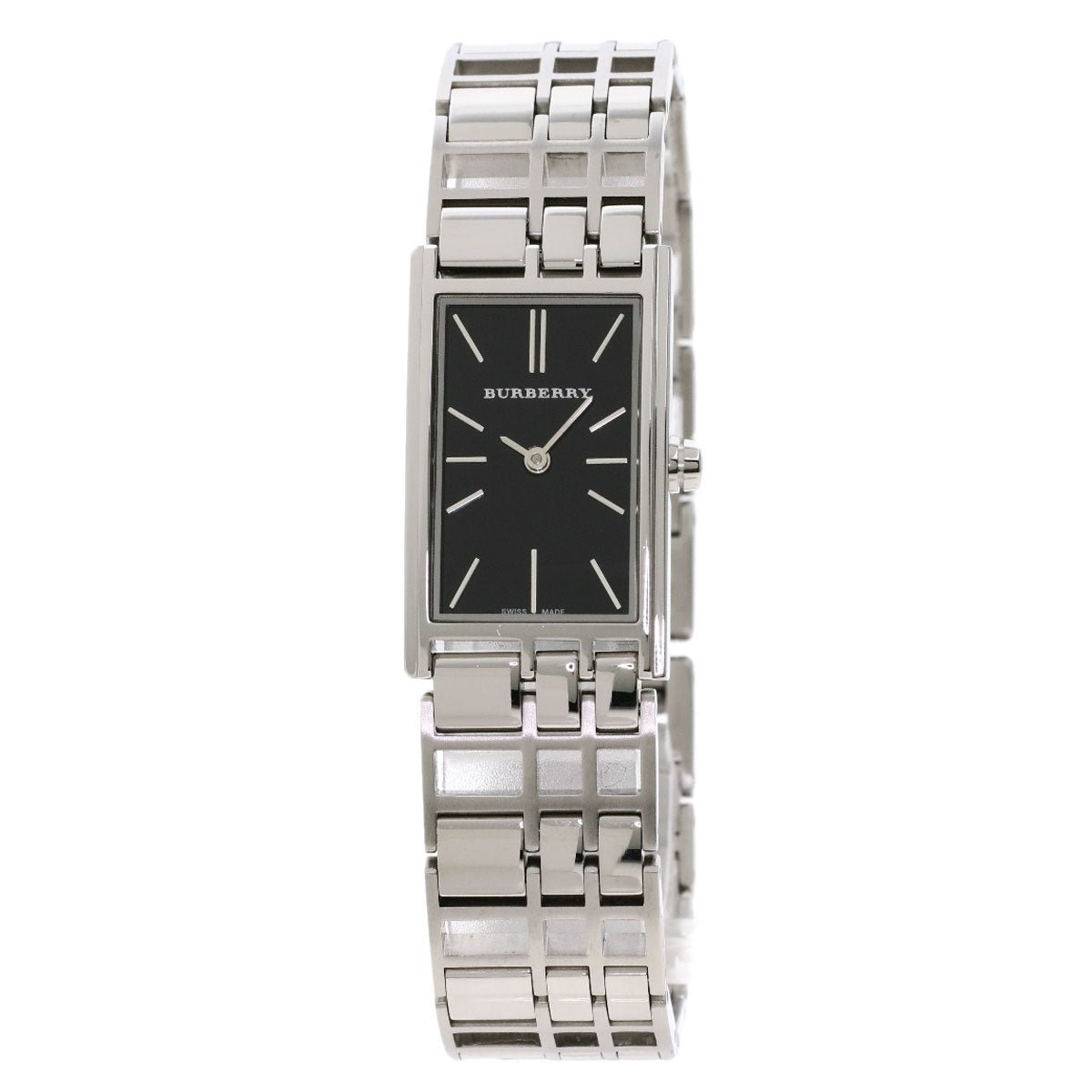  Shop Authentic Burberry Heritage Black Dial Silver Stainless Steel Strap Watch for Women - BU9501 - Luxxuri