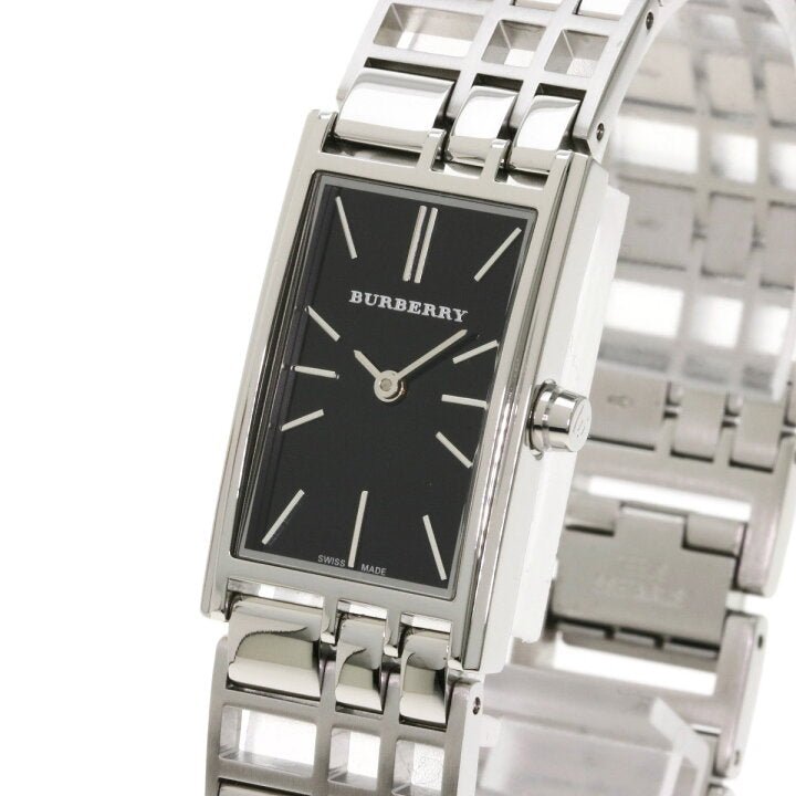  Shop Authentic Burberry Heritage Black Dial Silver Stainless Steel Strap Watch for Women - BU9501 - Luxxuri