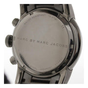  Shop Authentic Marc Jacobs Larry Chronograph Black Dial Grey Steel Strap Watch for Men - MBM5051 - Luxxuri