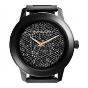  Shop Authentic Michael Kors Kinley Silver Dial Black Steel Strap Watch for Women - MK5999 - Luxxuri