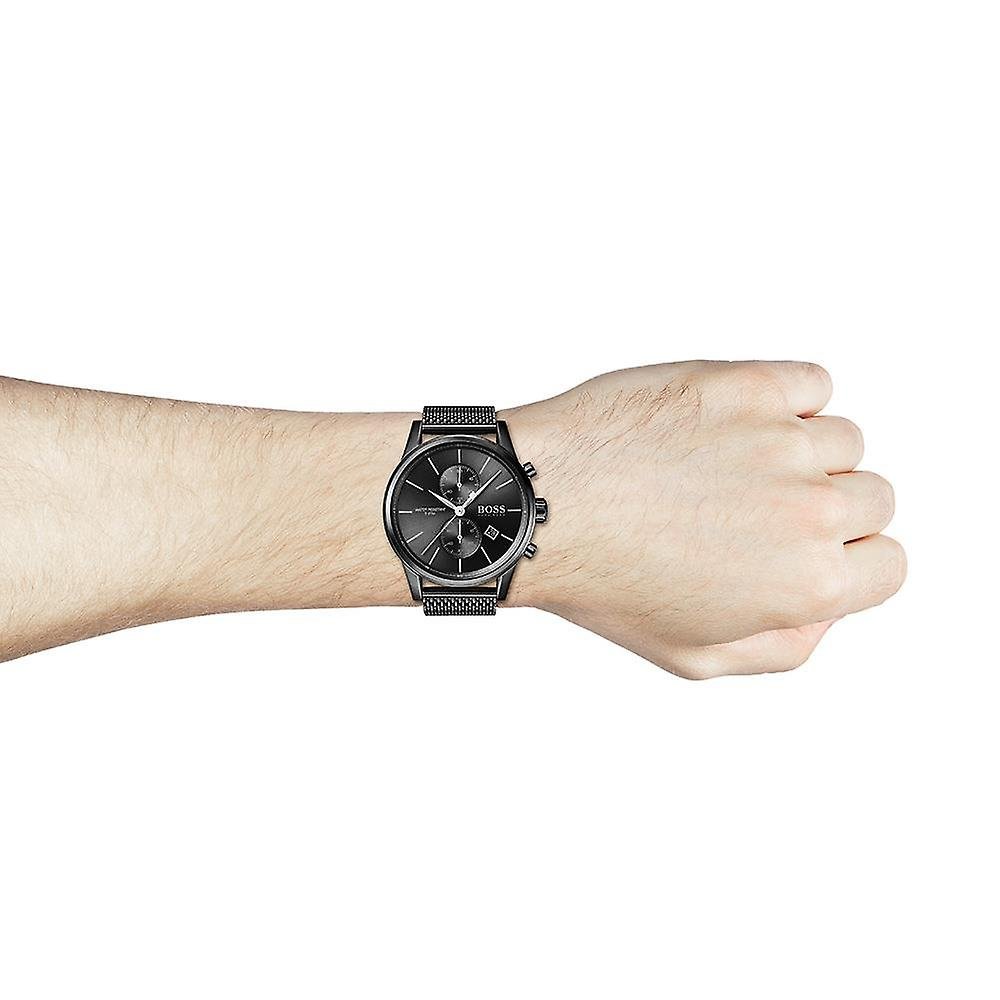  Shop Authentic Hugo Boss Infinity Black Dial Black Mesh Bracelet Watch for Women -1502521 - Luxxuri
