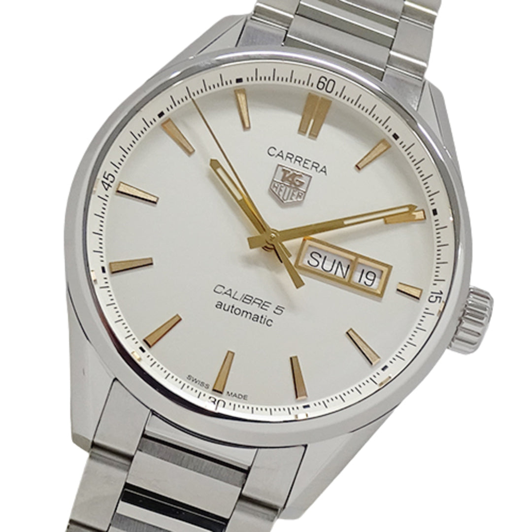  Shop Authentic Tag Heuer Carrera White Dial Watch for Men - WAR201D.BA0723 - Luxxuri