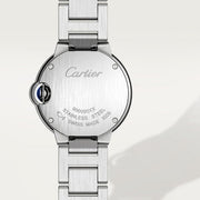  Shop Authentic Cartier Ballon Bleu de Cartier Diamonds Silver Dial Silver Steel Strap Watch for Women - WE902073 - Luxxuri