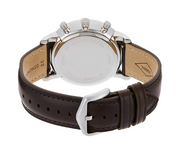  Shop Authentic Fossil Neutra Chronograph White Dial Brown Leather Strap Watch for Men - FS5380 - Luxxuri
