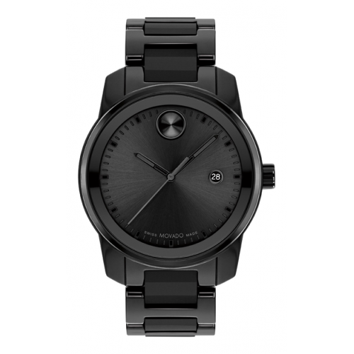  Shop Authentic Movado Bold Verso Black Dial Black Steel Strap Watch for Men - 3600863 - Luxxuri