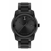  Shop Authentic Movado Bold Verso Black Dial Black Steel Strap Watch for Men - 3600863 - Luxxuri