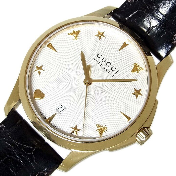  Shop Authentic Gucci G Timeless Silver Dial Brown Leather Strap Watch for Men - YA126470 - Luxxuri