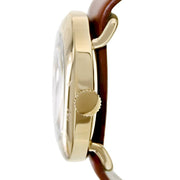  Shop Authentic Marc Jacobs Amy White Dial Brown Leather Strap Watch for Women - MBM8574 - Luxxuri