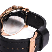  Shop Authentic Fossil Machine Chronograph Black Dial Black Leather Strap Watch for Men - FS5120 - Luxxuri