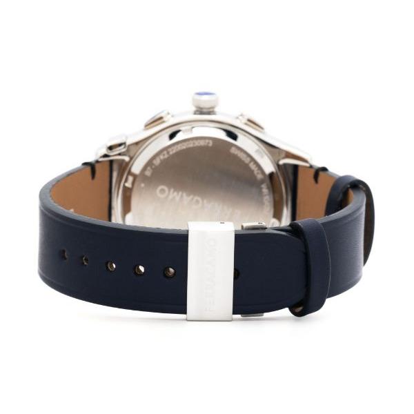  Shop Authentic Salvatore Ferragamo 1927 Chrono Analog Blue Dial Blue Leather Strap Watch for Men - SFKZ00223 - Luxxuri