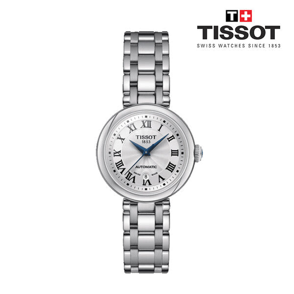  Shop Authentic Tissot Bellissima Automatic Silver Dial Silver Steel Strap Watch For Women - T126.207.11.013.00 - Luxxuri
