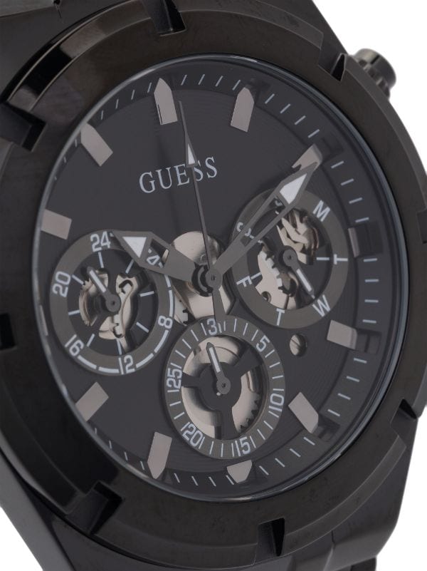  Shop Authentic Guess Continental Chronograph Black Dial Black Mesh Strap Watch For Men - GW0582G3 - Luxxuri