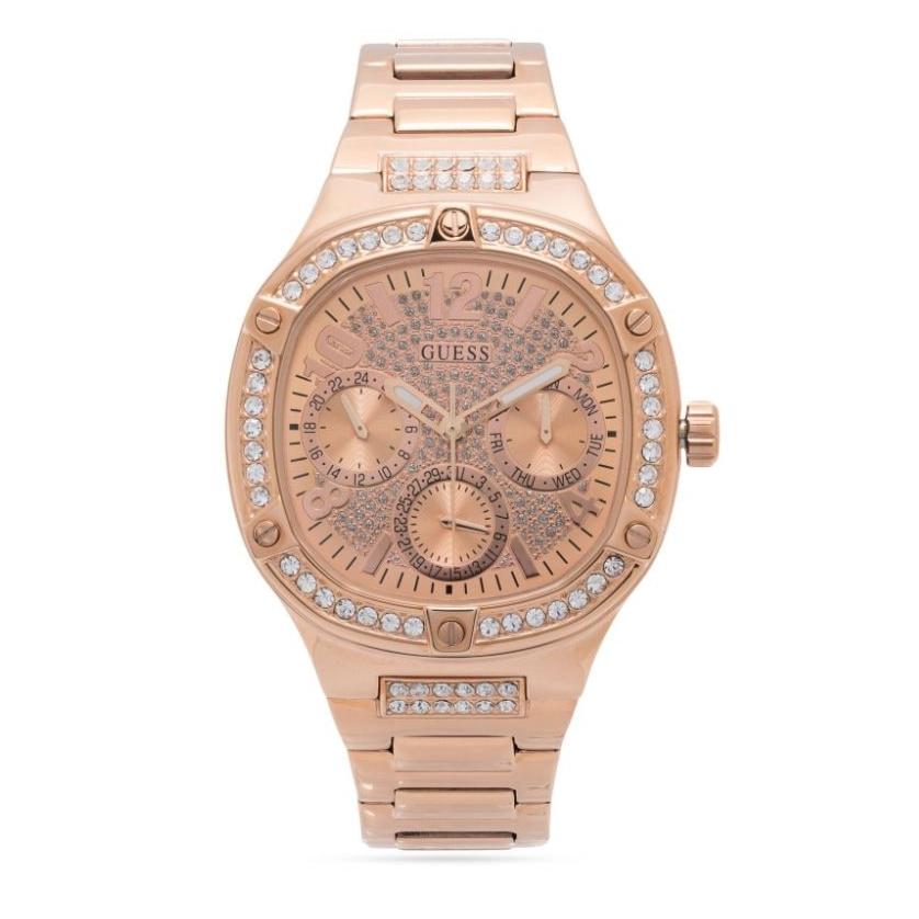  Shop Authentic Guess Duchees Quartz Rose Gold Dial Rose Gold Steel Strap Watch For Women - GW0558L3 - Luxxuri