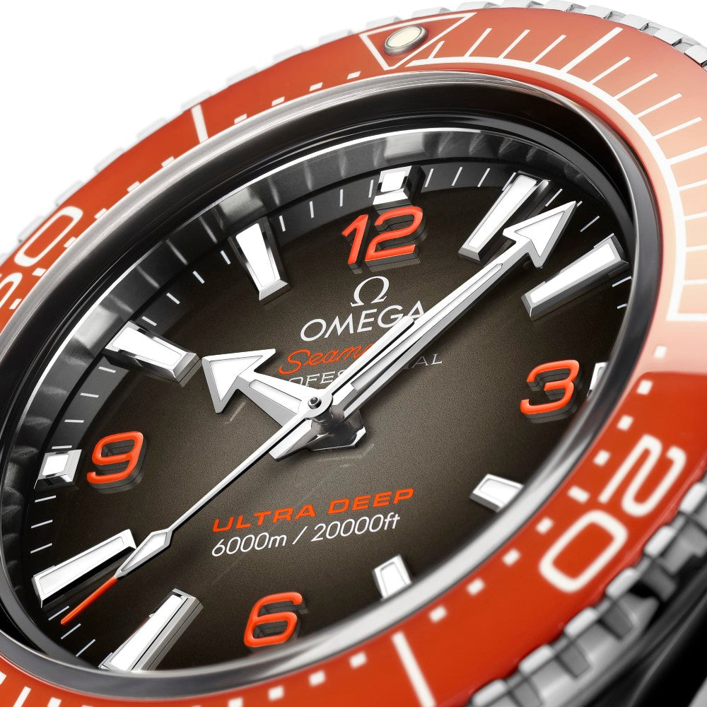  Shop Authentic Omega Seamaster Planet Ocean 6000M Co Axial Master Chronograph Black Dial Black Rubber Strap Watch for Men - 21532462106001 - Luxxuri