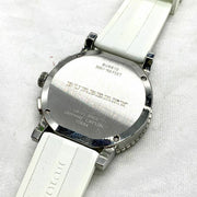  Shop Authentic Burberry The City Chronograph Silver Dial White Rubber Strap Watch for Men - BU9810 - Luxxuri