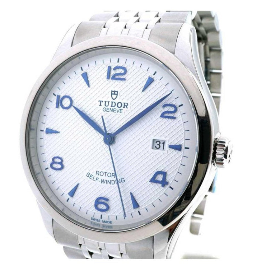  Shop Authentic Tudor 1926 Automatic White Dial Silver Steel Strap Watch for Men - M91650-0005 - Luxxuri