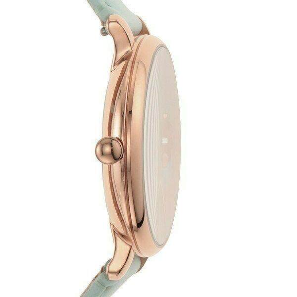  Shop Authentic Fossil Jacqueline Multi Colored Dial Blue Leather Strap Watch for Women - ES4813 - Luxxuri