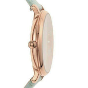  Shop Authentic Fossil Jacqueline Multi Colored Dial Blue Leather Strap Watch for Women - ES4813 - Luxxuri