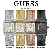  Shop Authentic Guess Highline Black Dial Black Mesh Bracelet Watch for Women - W0826L4 - Luxxuri