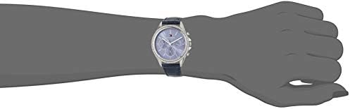  Shop Authentic Tommy Hilfiger Ari Quartz Diamonds Blue Dial Blue Leather Strap Watch for Women - 1781979 - Luxxuri
